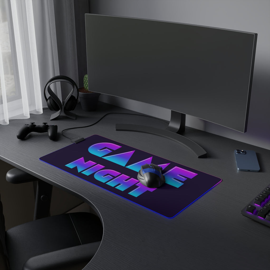 Tapis de clavier & souris "GAME NIGHT"