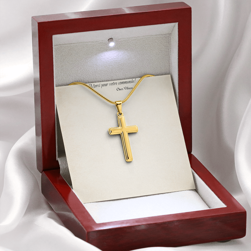 Collier en croix pour HOMME
